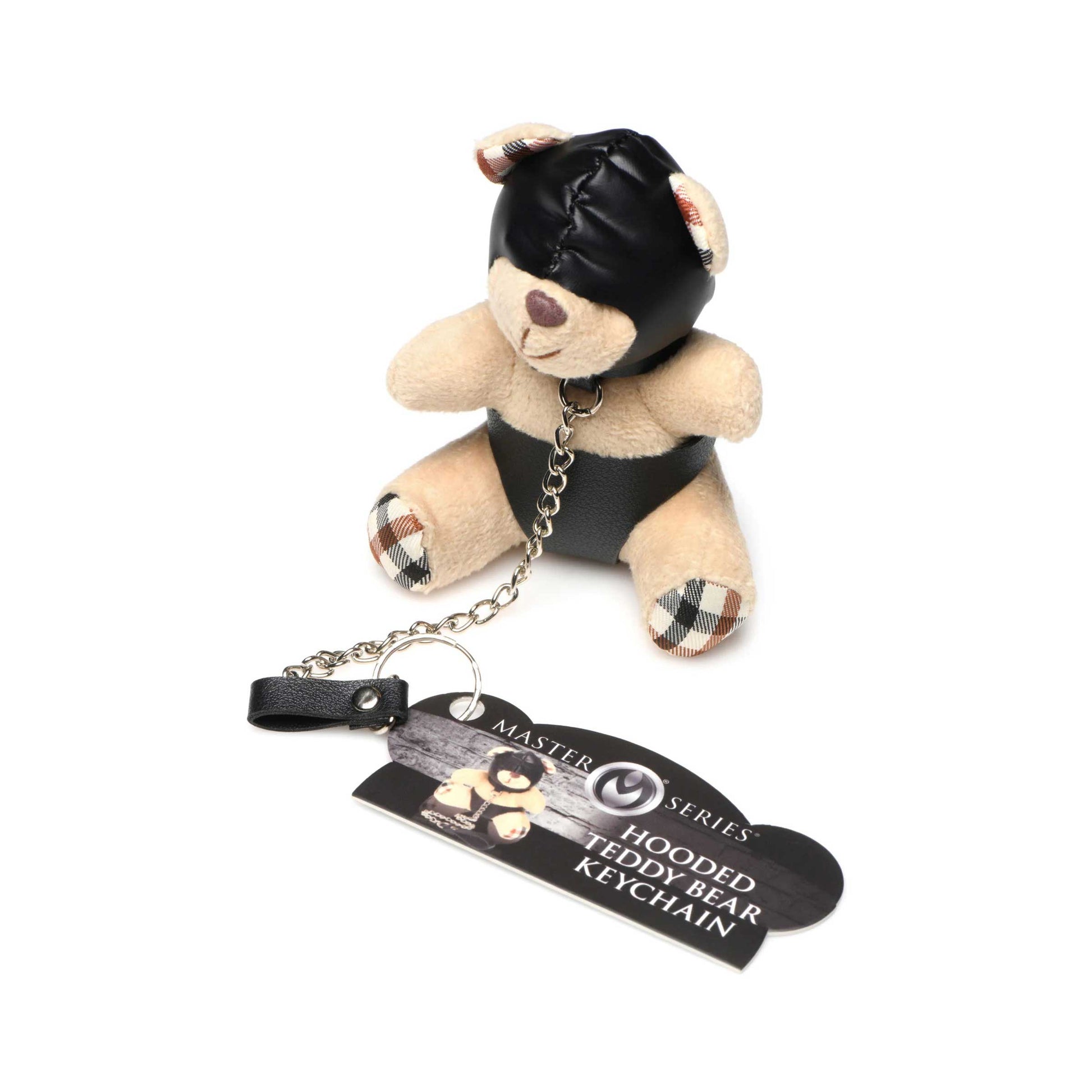 Hooded Teddy Bear Keychain - Not Very Vanilla