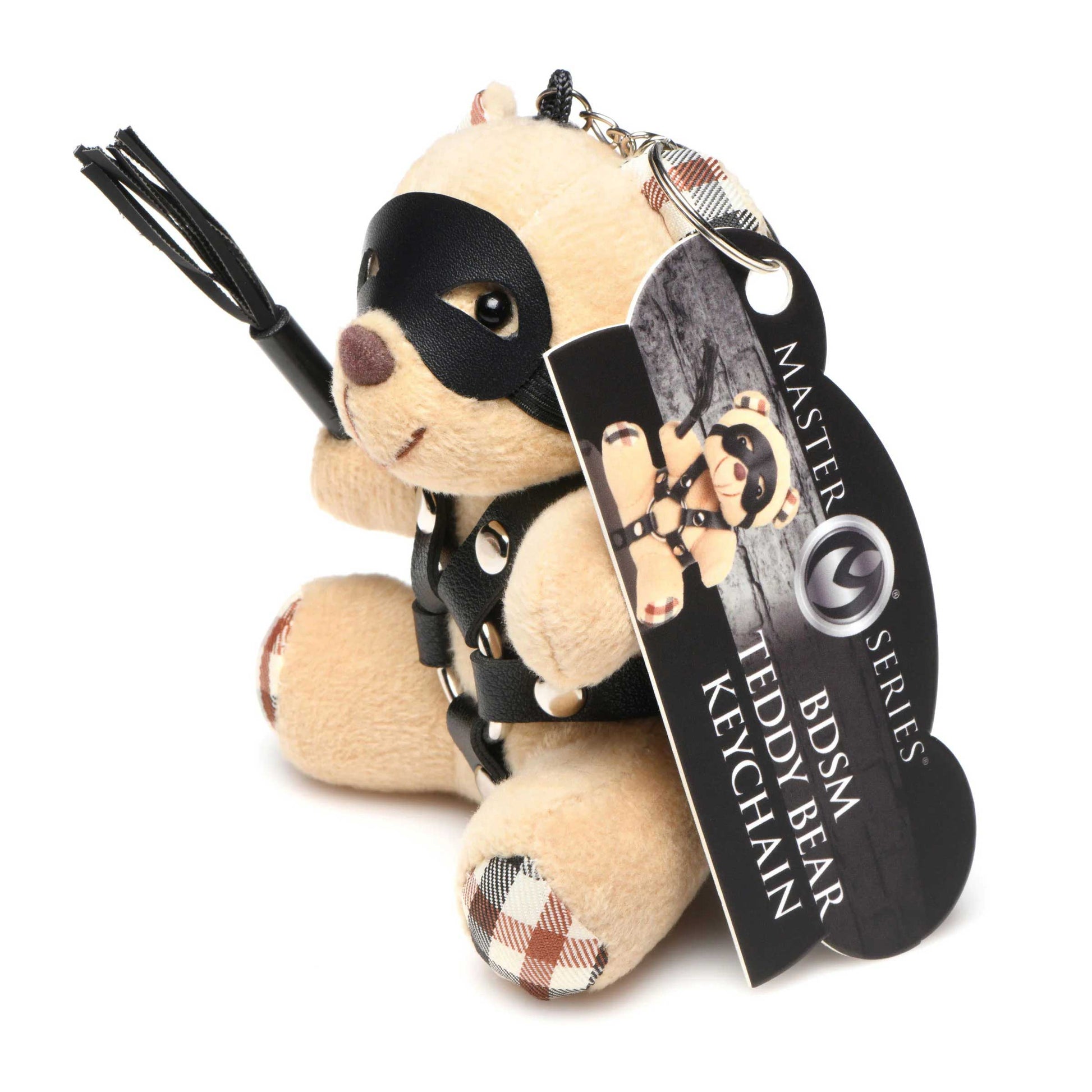 BDSM Teddy Bear Keychain - Not Very Vanilla