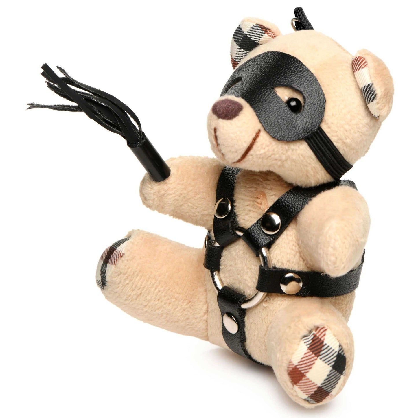 BDSM Teddy Bear Keychain - Not Very Vanilla