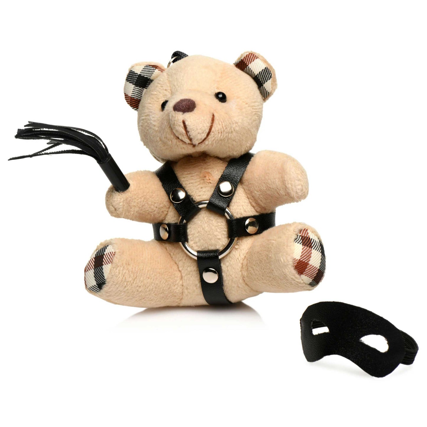 BDSM Teddy Bear Keychain - Not Very Vanilla