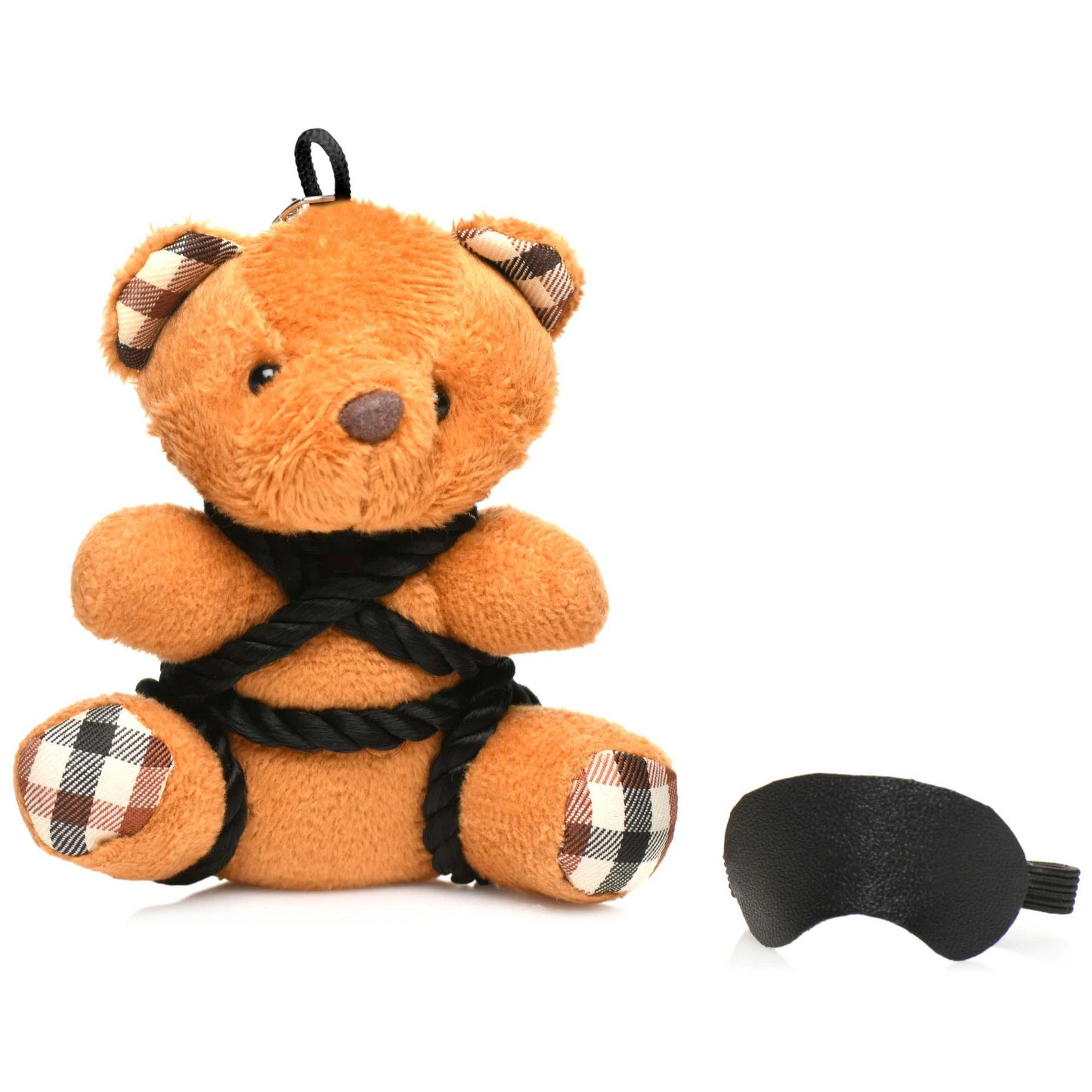 Rope Teddy Bear Keychain - Not Very Vanilla