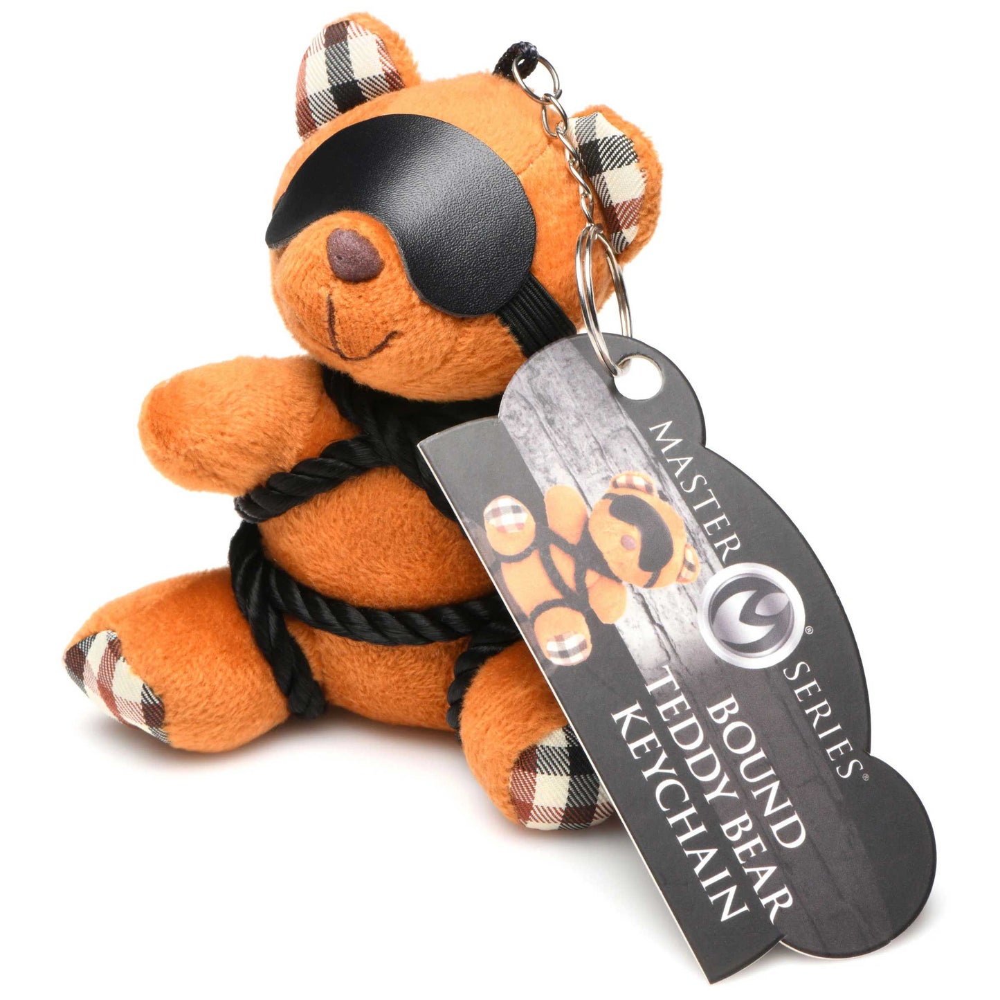 Rope Teddy Bear Keychain - Not Very Vanilla