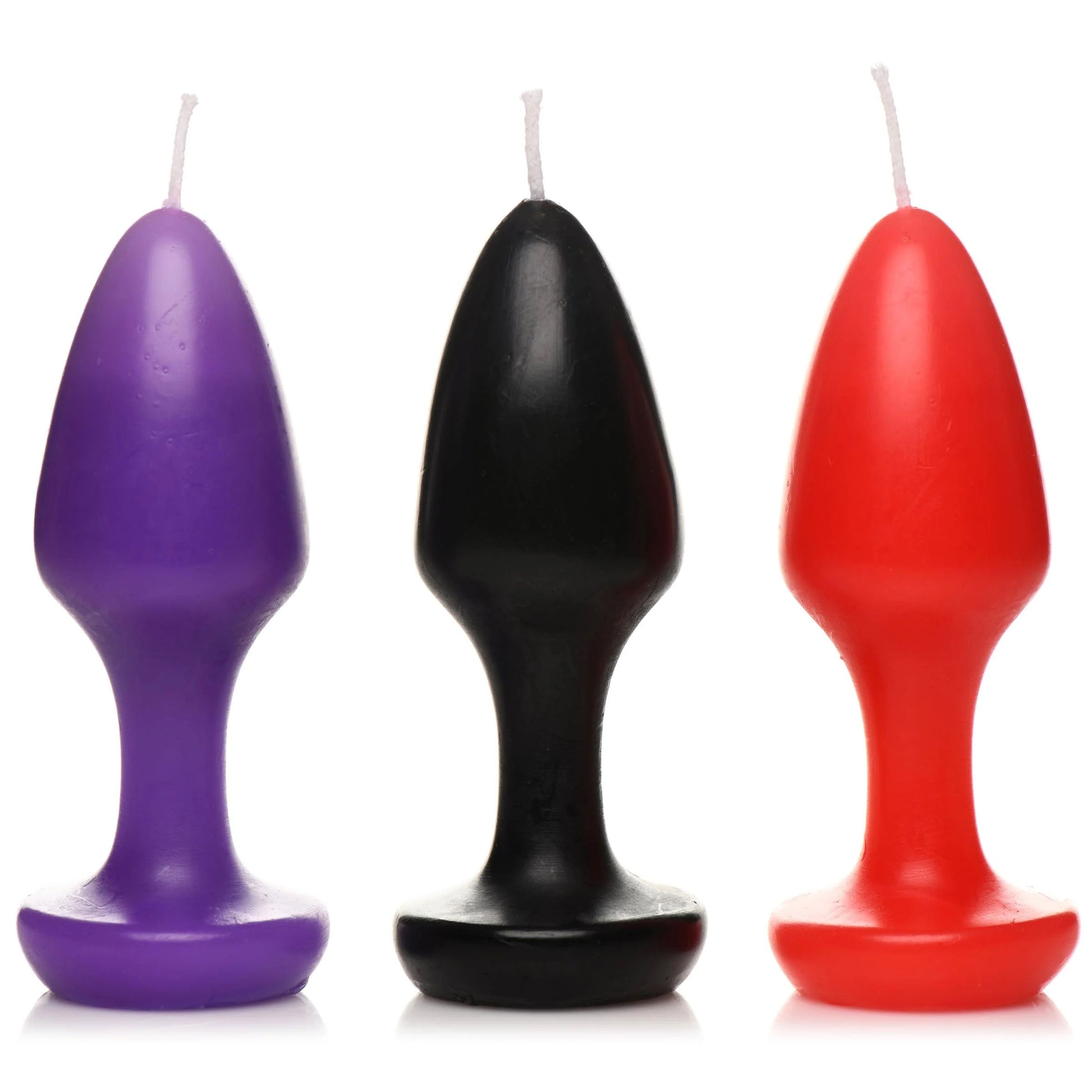 Kink Inferno Drip Candles - Black, Purple, Red - Not Very Vanilla