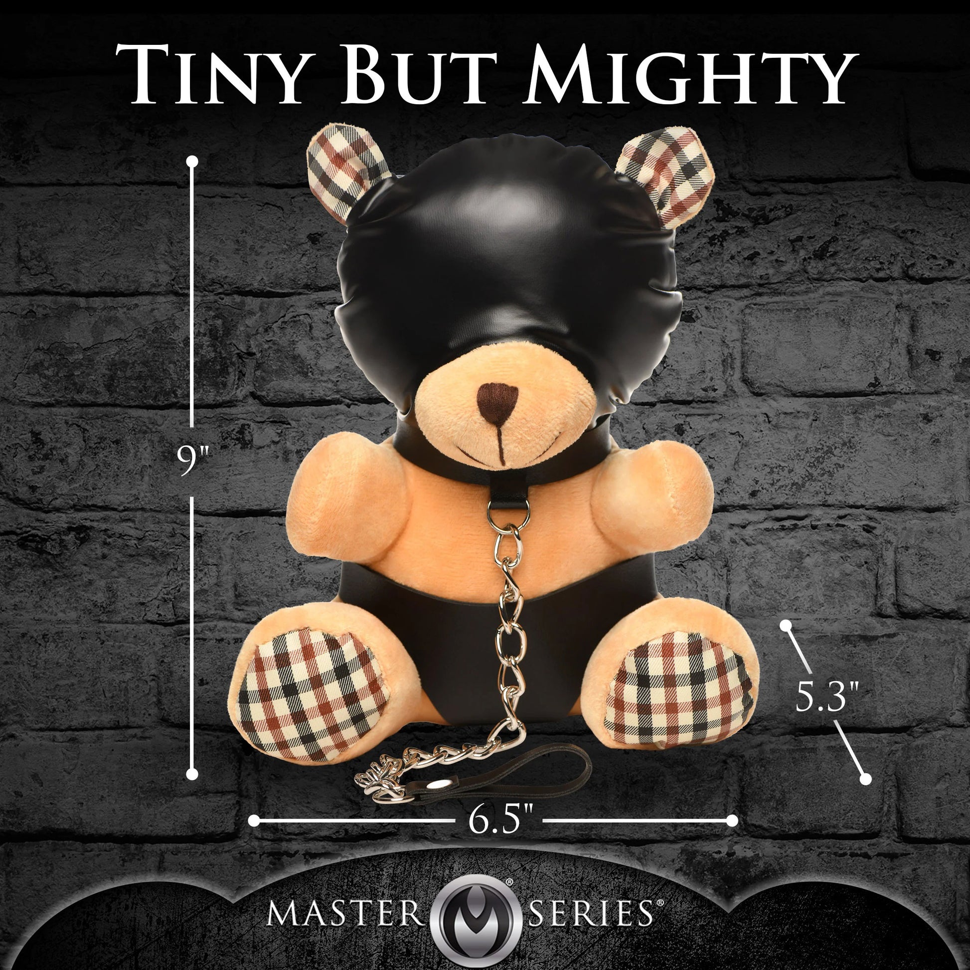 Hooded Teddy Bear Plush - Not Very Vanilla