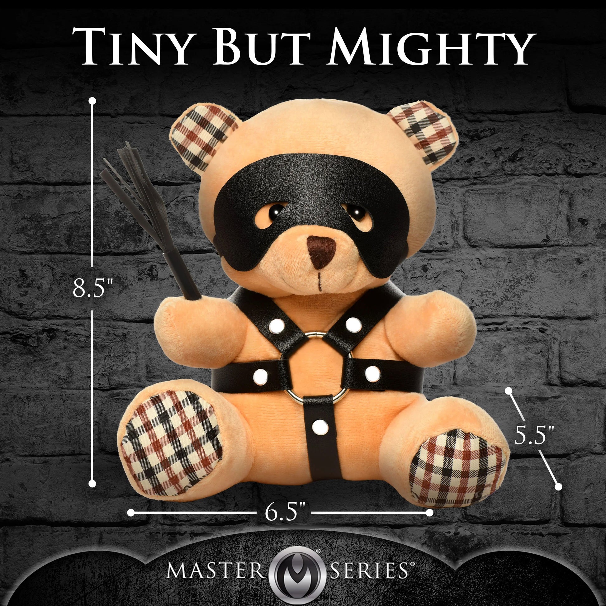 BDSM Teddy Bear Plush - Not Very Vanilla