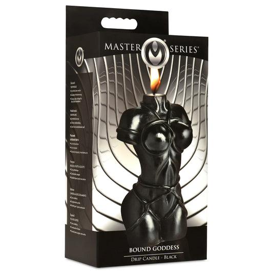 Bound Goddess Drip Candle - Black - Not Very Vanilla