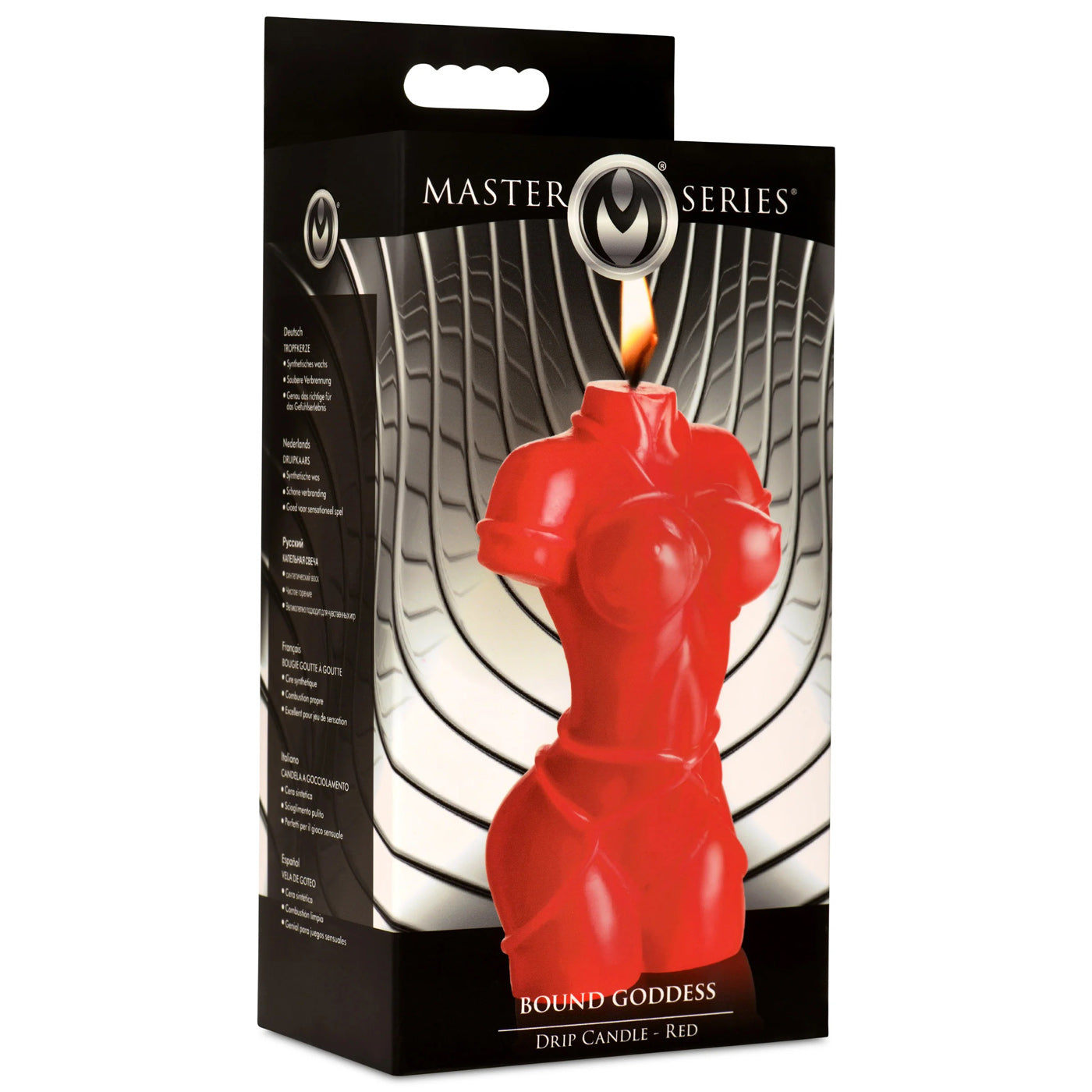 Bound Goddess Drip Candle - Red - Not Very Vanilla