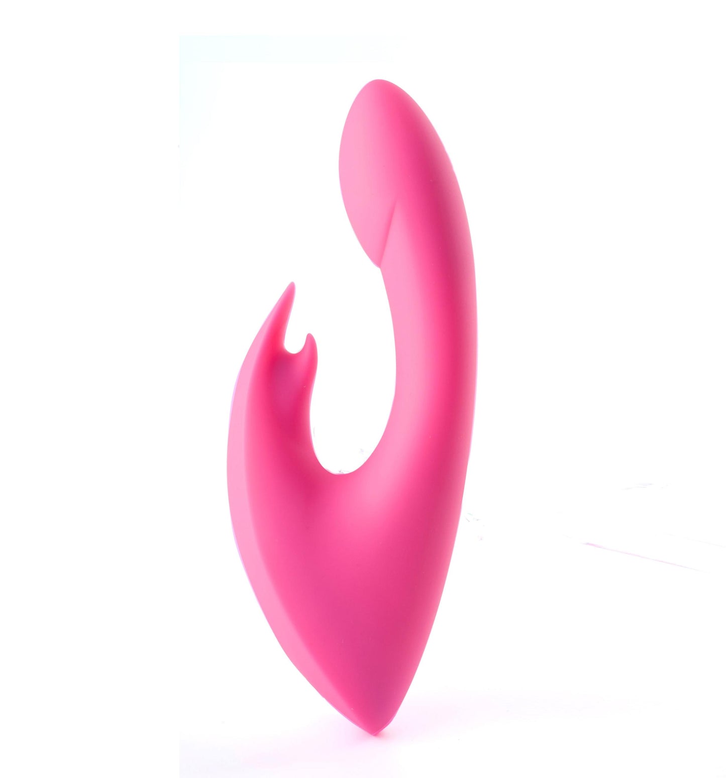 Leah USB Rechargeable Silicone 10-Function Rabbit Vibrator - Pink