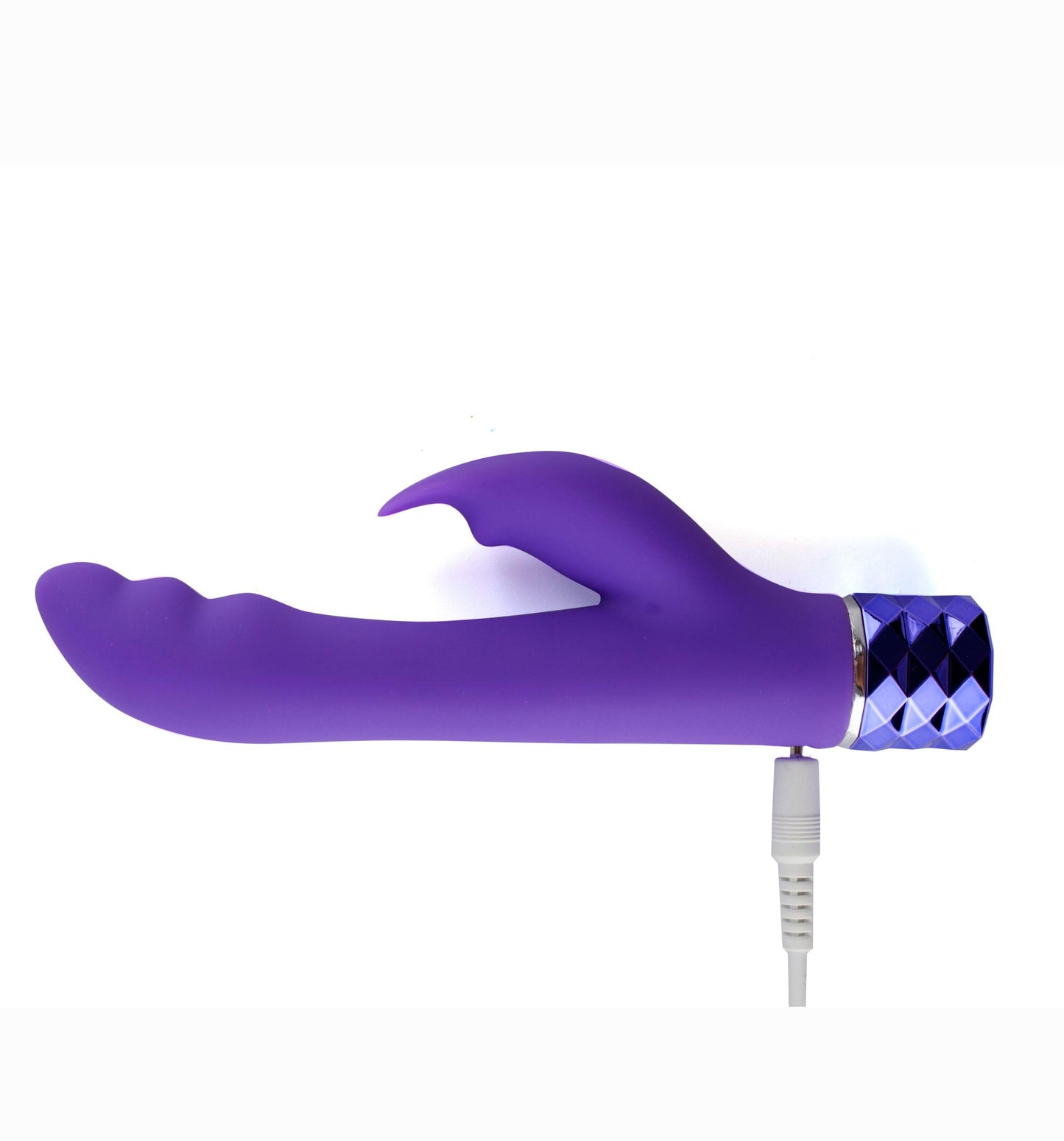 Hailey 10-Function Vibrating Rechargeable Dual  Vibe - Purple