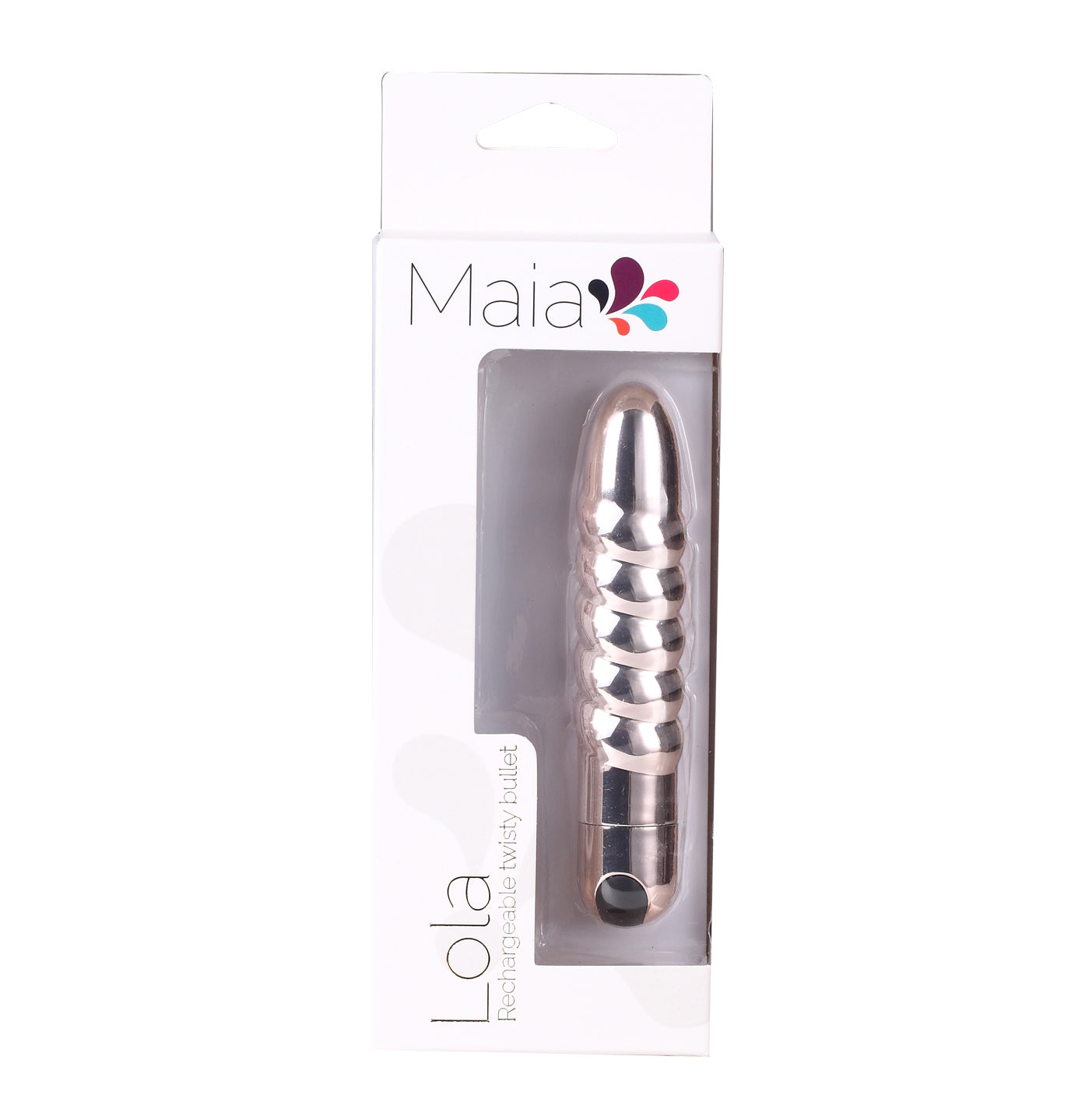 Lola 10 Function Vibrating Twisty Bullet - Rose Gold