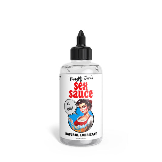 Naughty Jane's Sex Sauce Natural Lubricant 8oz - Not Very Vanilla