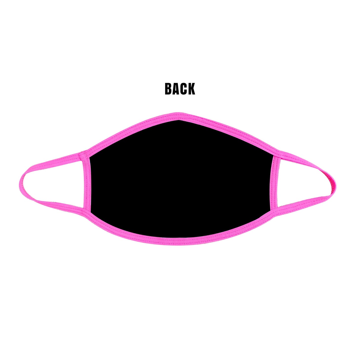 Pinktricity Neon Uv Dust Mask With Pink Trim - Not Very Vanilla