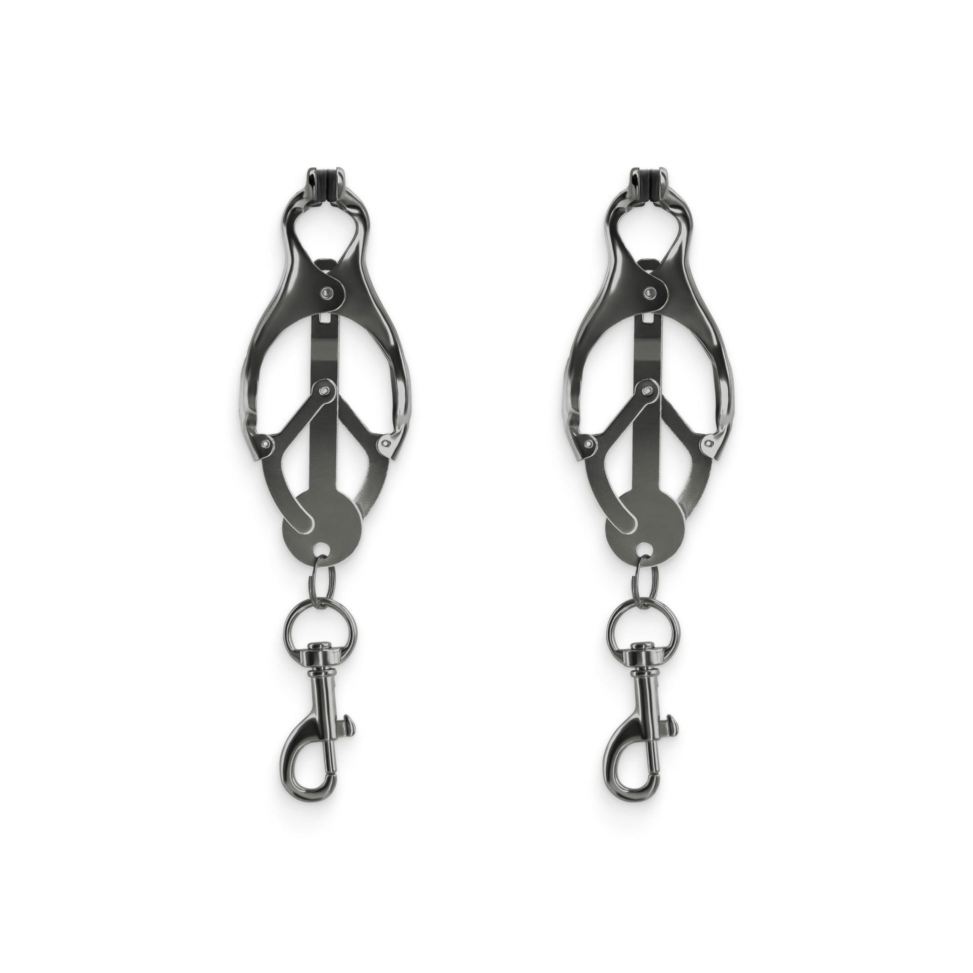 Bound - Nipple Clamps - C3 - Gunmetal - Not Very Vanilla