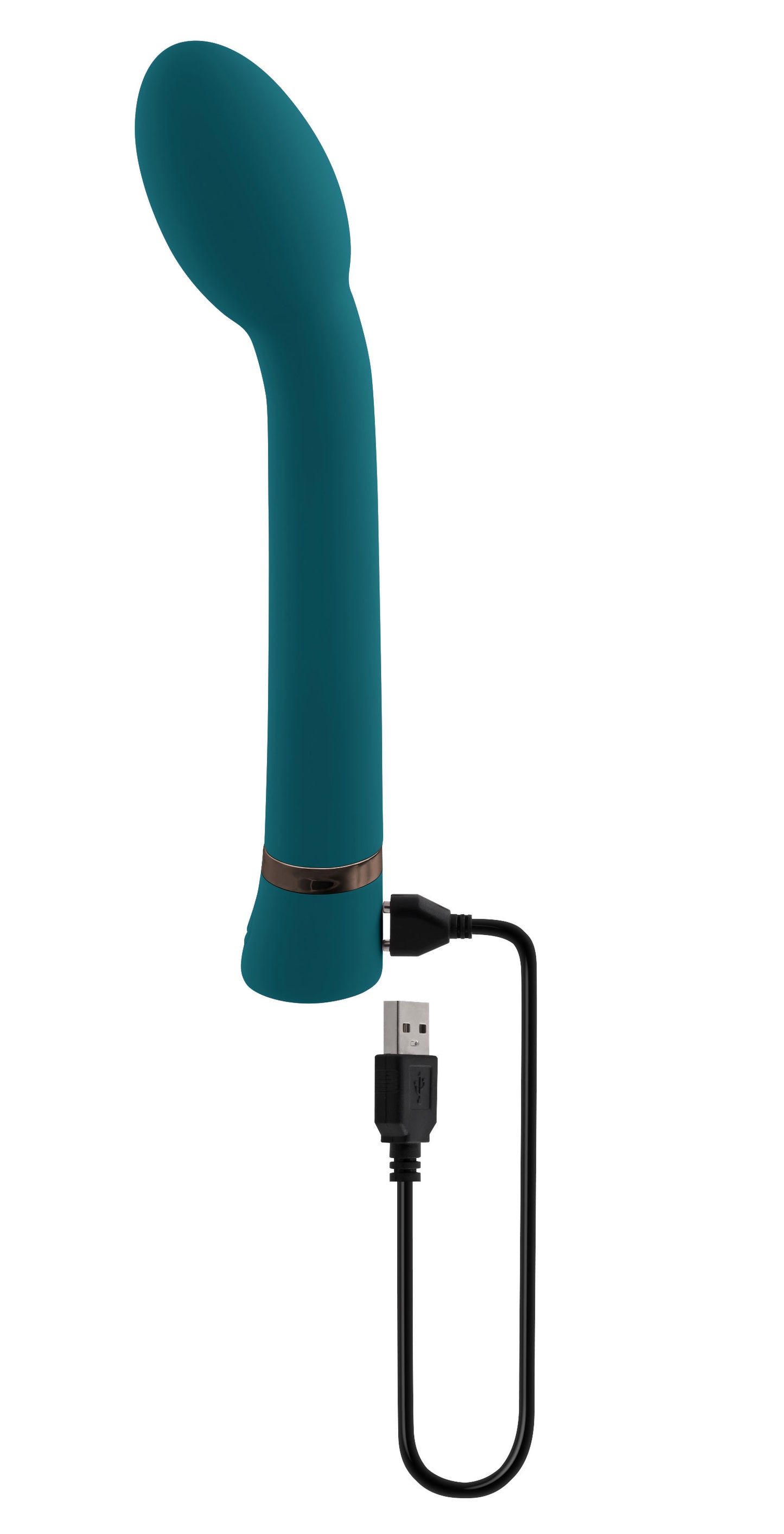 On the Spot - G-Spot Vibrator - Deep Teal - Not Very Vanilla