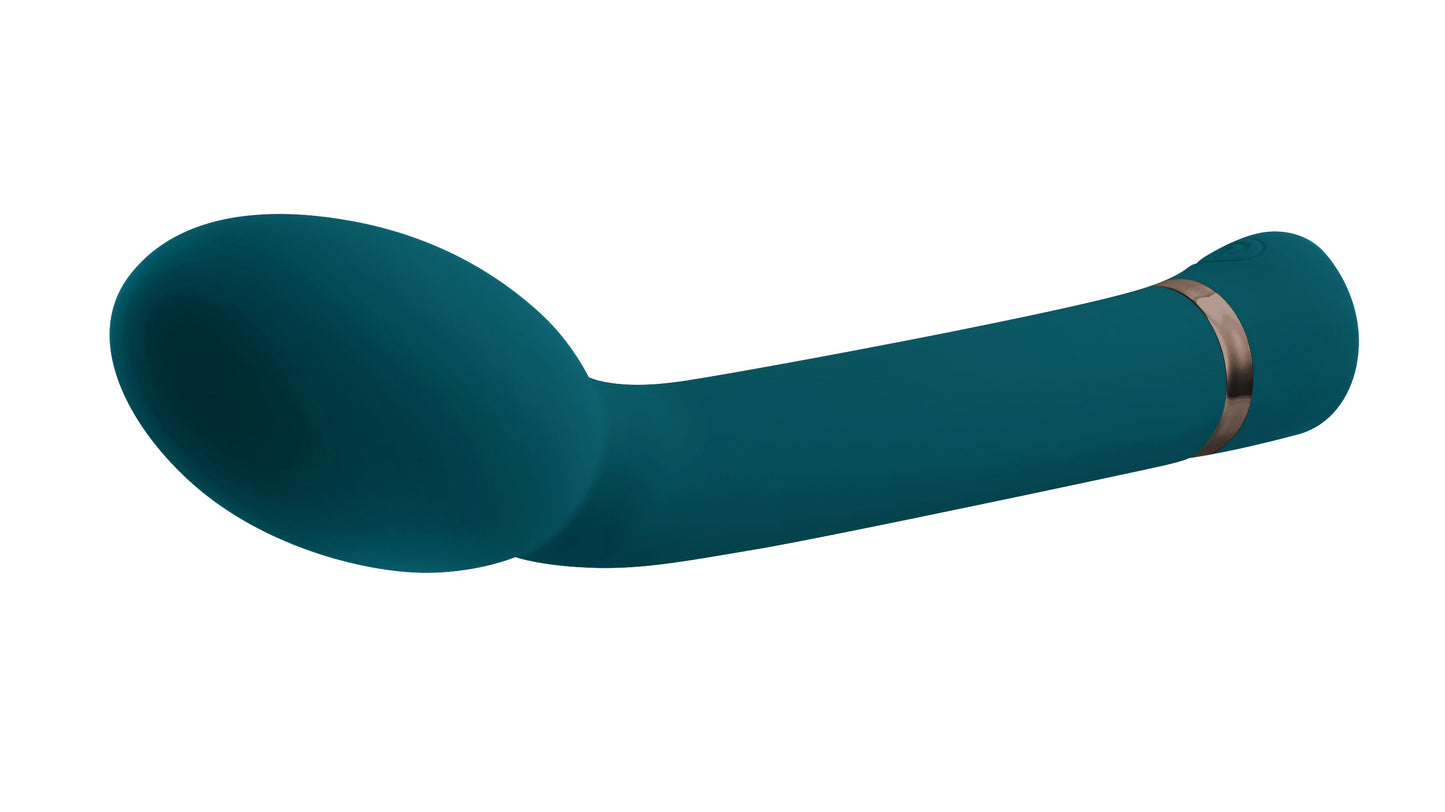 On the Spot - G-Spot Vibrator - Deep Teal - Not Very Vanilla