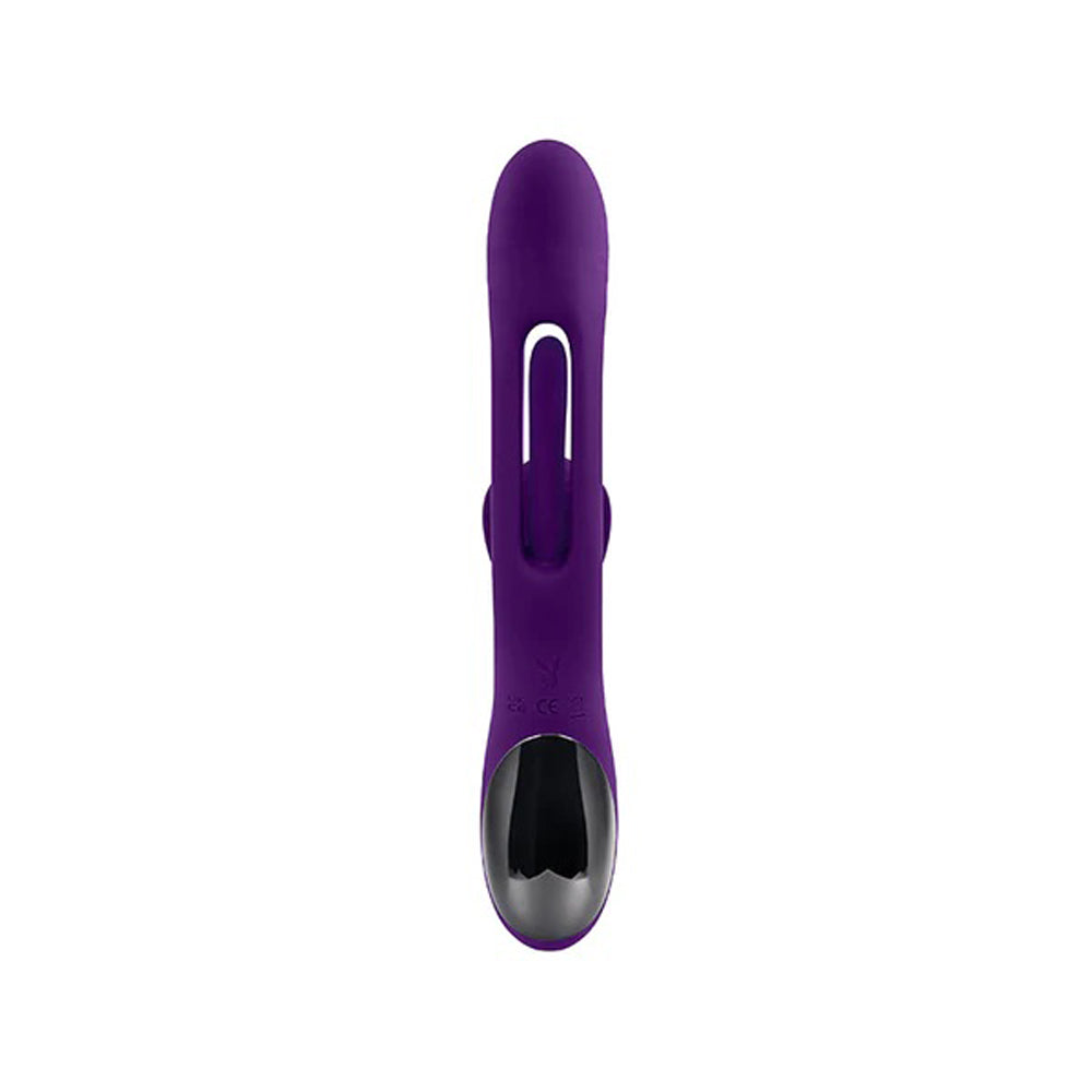 Playboy Pleasure - the Thrill Rabbit Vibrator - Purple - Not Very Vanilla