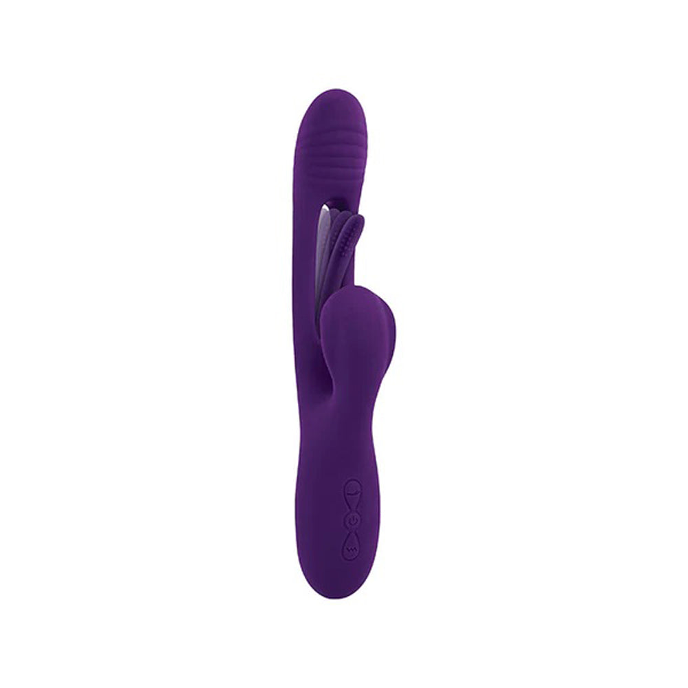 Playboy Pleasure - the Thrill Rabbit Vibrator - Purple - Not Very Vanilla