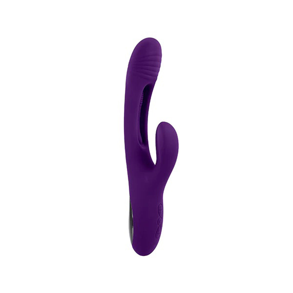 Playboy Pleasure - the Thrill Rabbit Vibrator - Purple - Not Very Vanilla