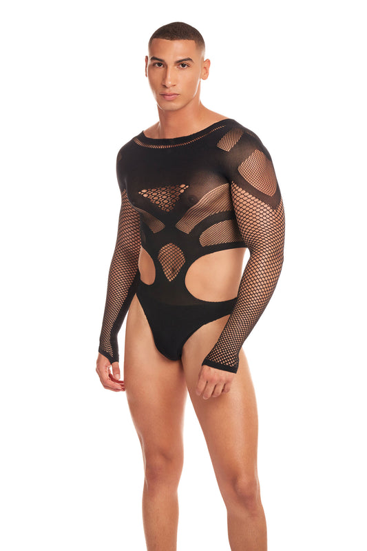 Out of Orbit Bodysuit - Large/xl - Black