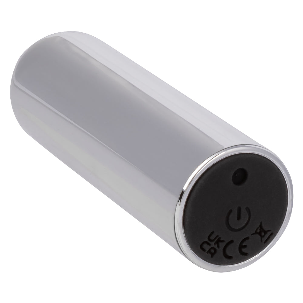 10 Function Rechargeable Bullet - Silver - Not Very Vanilla