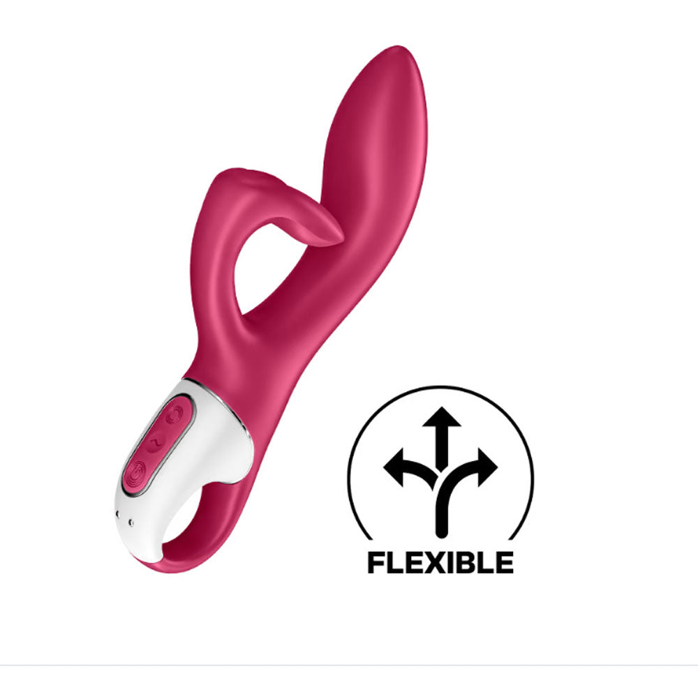 Satisfyer Embrace Me - Rabbit Vibrator - Berry - Not Very Vanilla