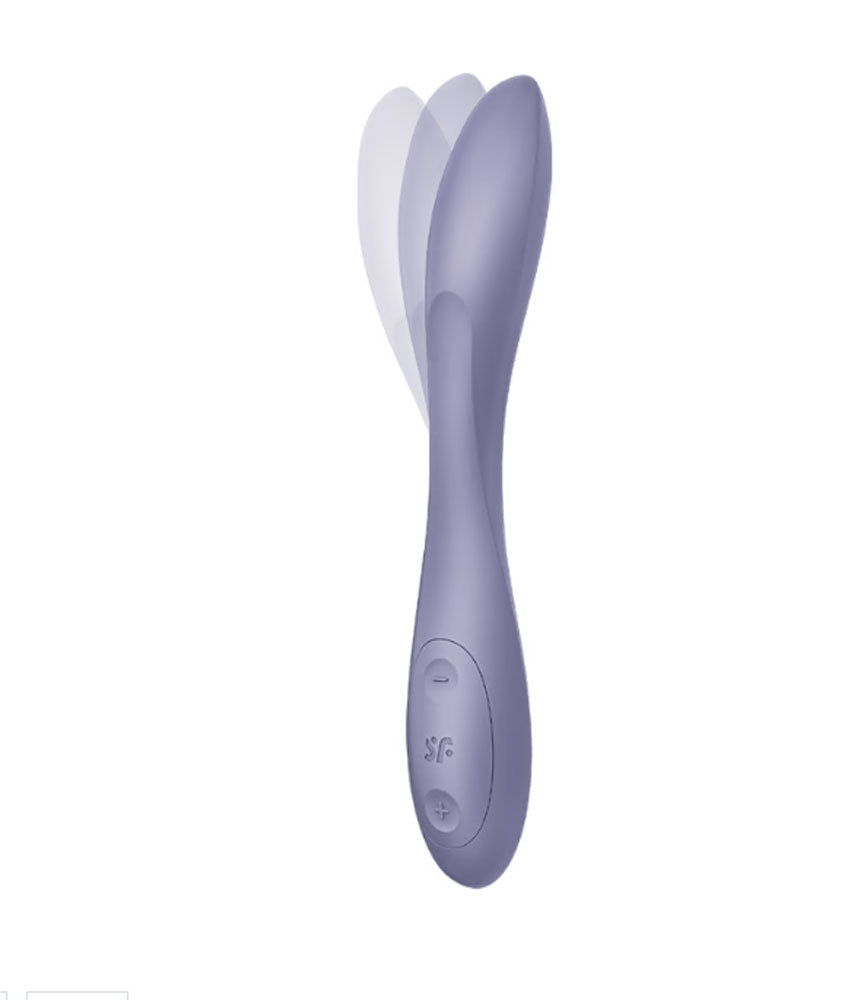 Satisfyer G-Spot Flex 2 - Multi Vibrator - Dark Violet - Not Very Vanilla