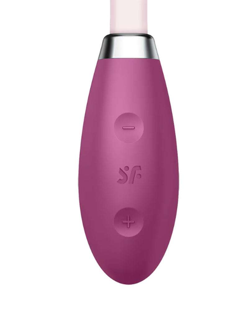 Satisfyer G-Spot Flex 3 - Multi Vibrator - Red - Not Very Vanilla