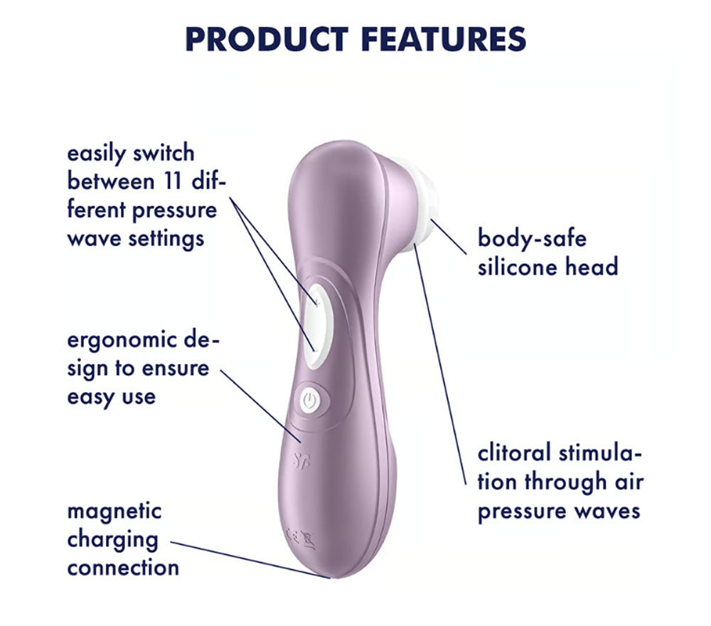 Satisfyer Pro 2 - Air Pulse Stimulator - Violet - Not Very Vanilla