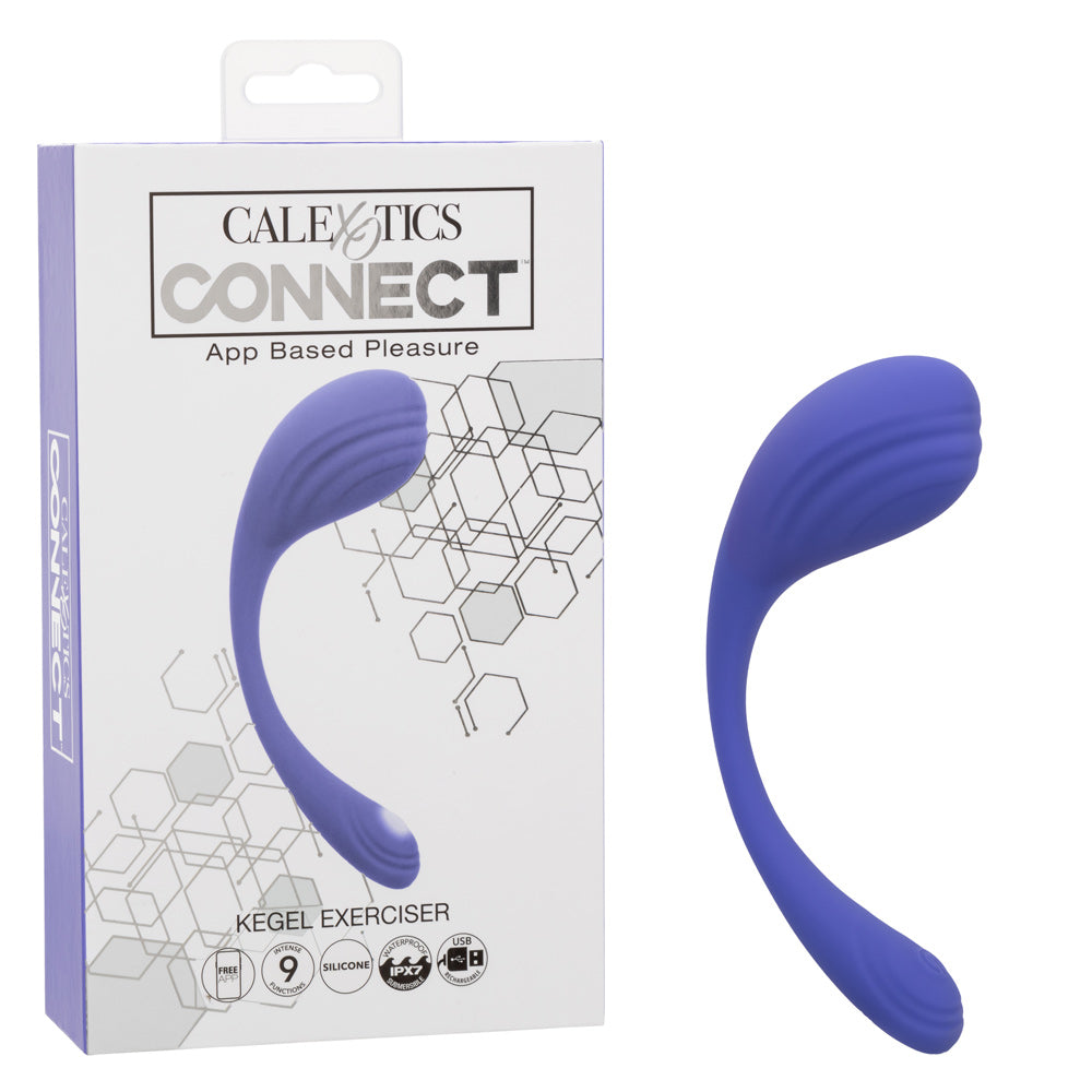 Calexotics Connect Kegel Exerciser - Periwinkle - Not Very Vanilla