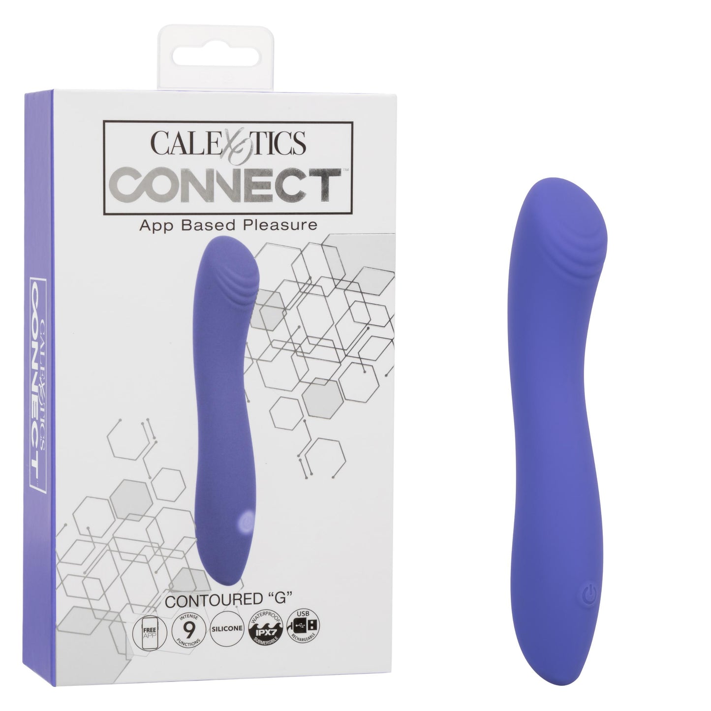 Calexotics Connect Contoured "G" - Periwinkle