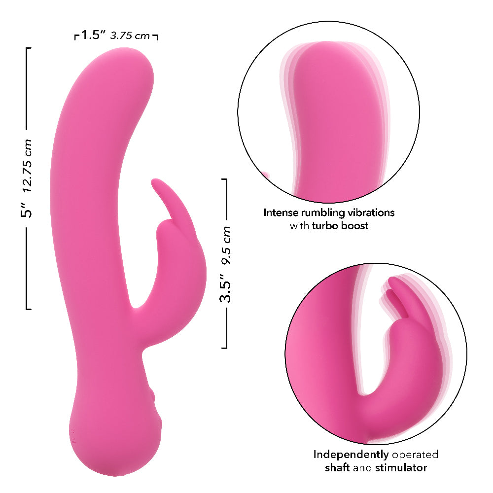 First Time Rechargeable Bunny - Pink - Not Very Vanilla