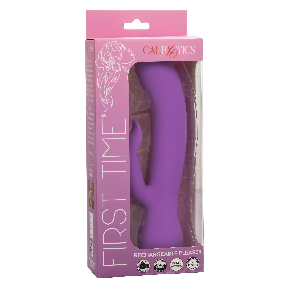 First Time Rechargeable Pleaser - Purple - Not Very Vanilla