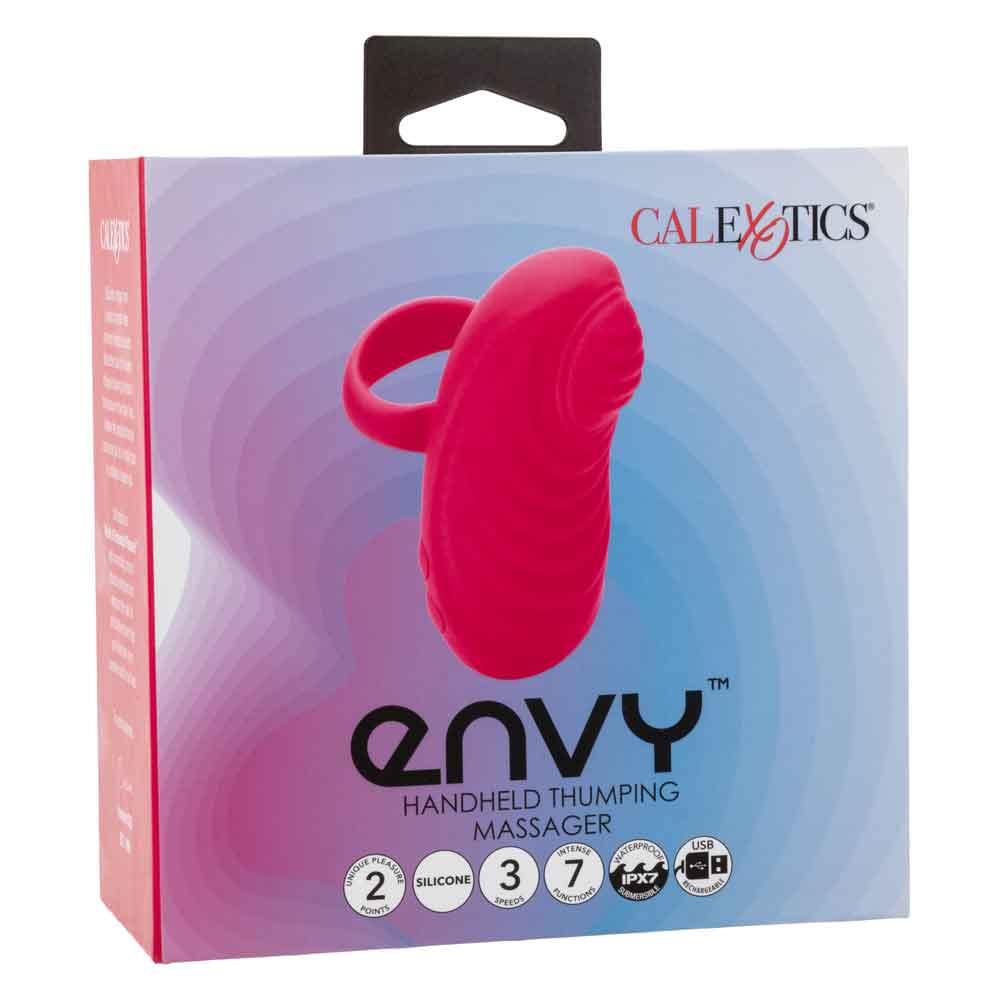 Envy Handheld Thumping Massager - Pink - Not Very Vanilla