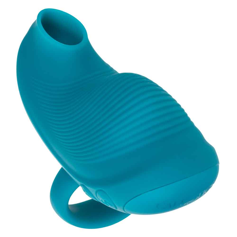 Envy Handheld Suction Massager - Blue - Not Very Vanilla