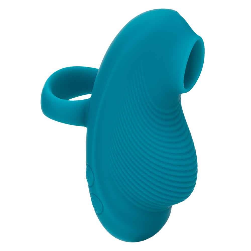 Envy Handheld Suction Massager - Blue - Not Very Vanilla