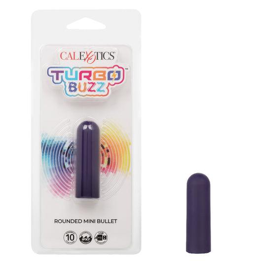 Turbo Buzz Rounded Mini Bullet - Purple - Not Very Vanilla