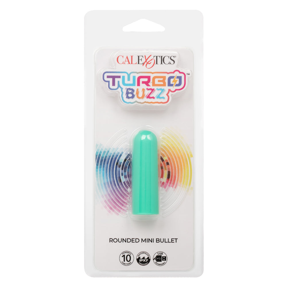 Turbo Buzz Rounded Mini Bullet - Green - Not Very Vanilla