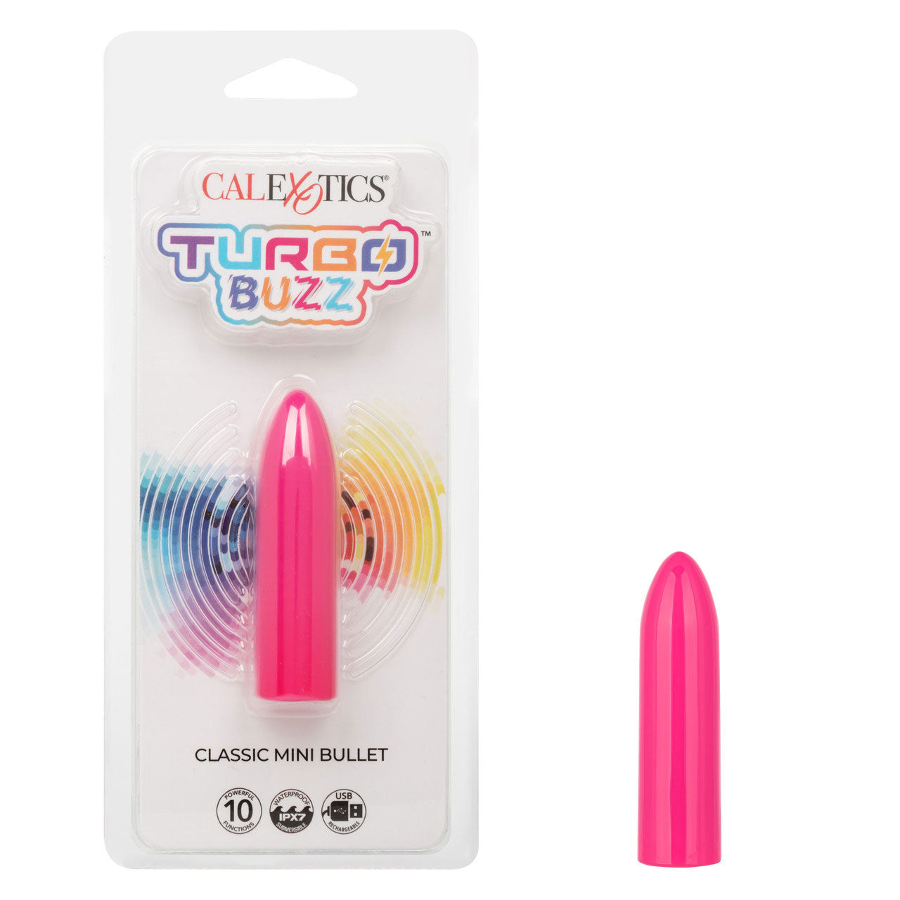 Turbo Buzz Classic Mini Bullet - Pink - Not Very Vanilla