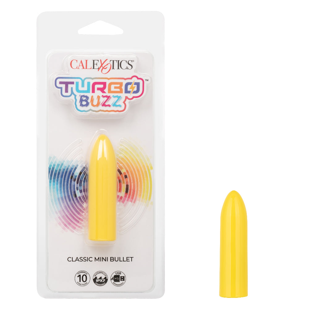 Turbo Buzz Classic Mini Bullet - Yellow - Not Very Vanilla