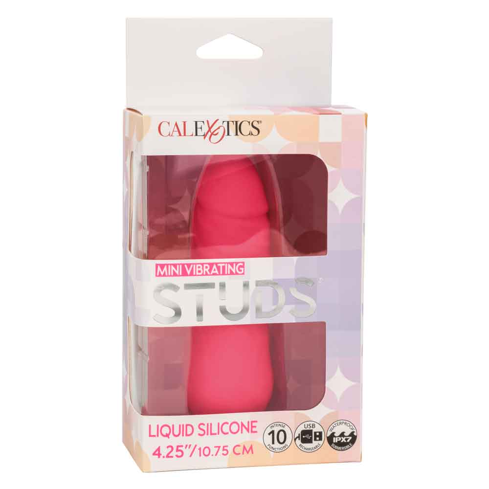 Mini Vibrating Studs - Pink - Not Very Vanilla