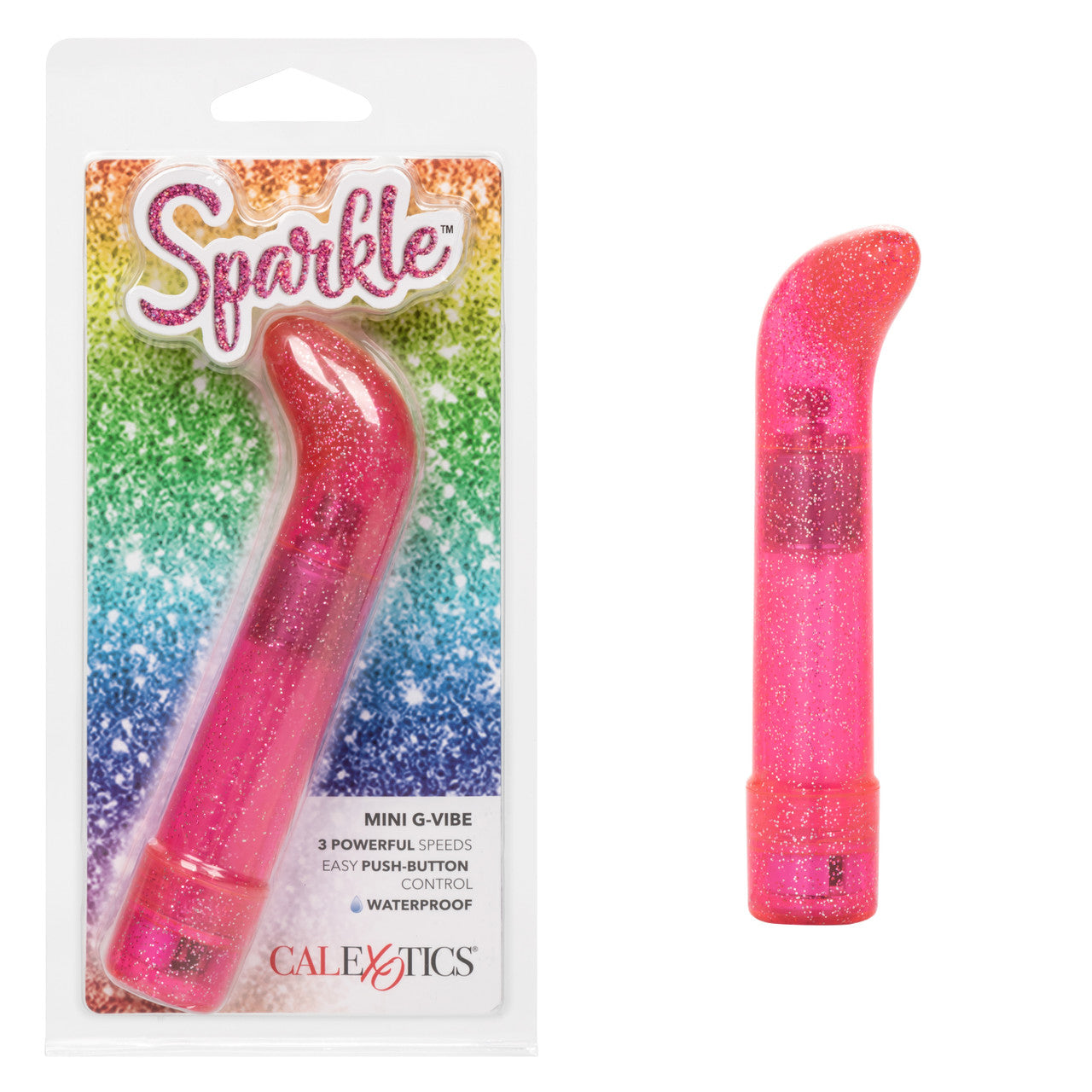 Sparkle Mini G-Vibe - Pink - Not Very Vanilla