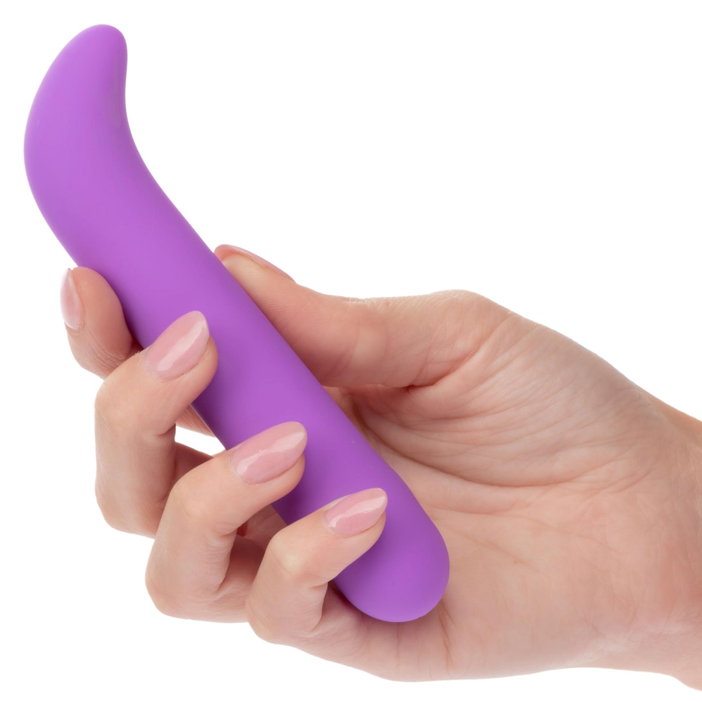 Bliss Liquid Silicone Mini G Vibe - Purple - Not Very Vanilla