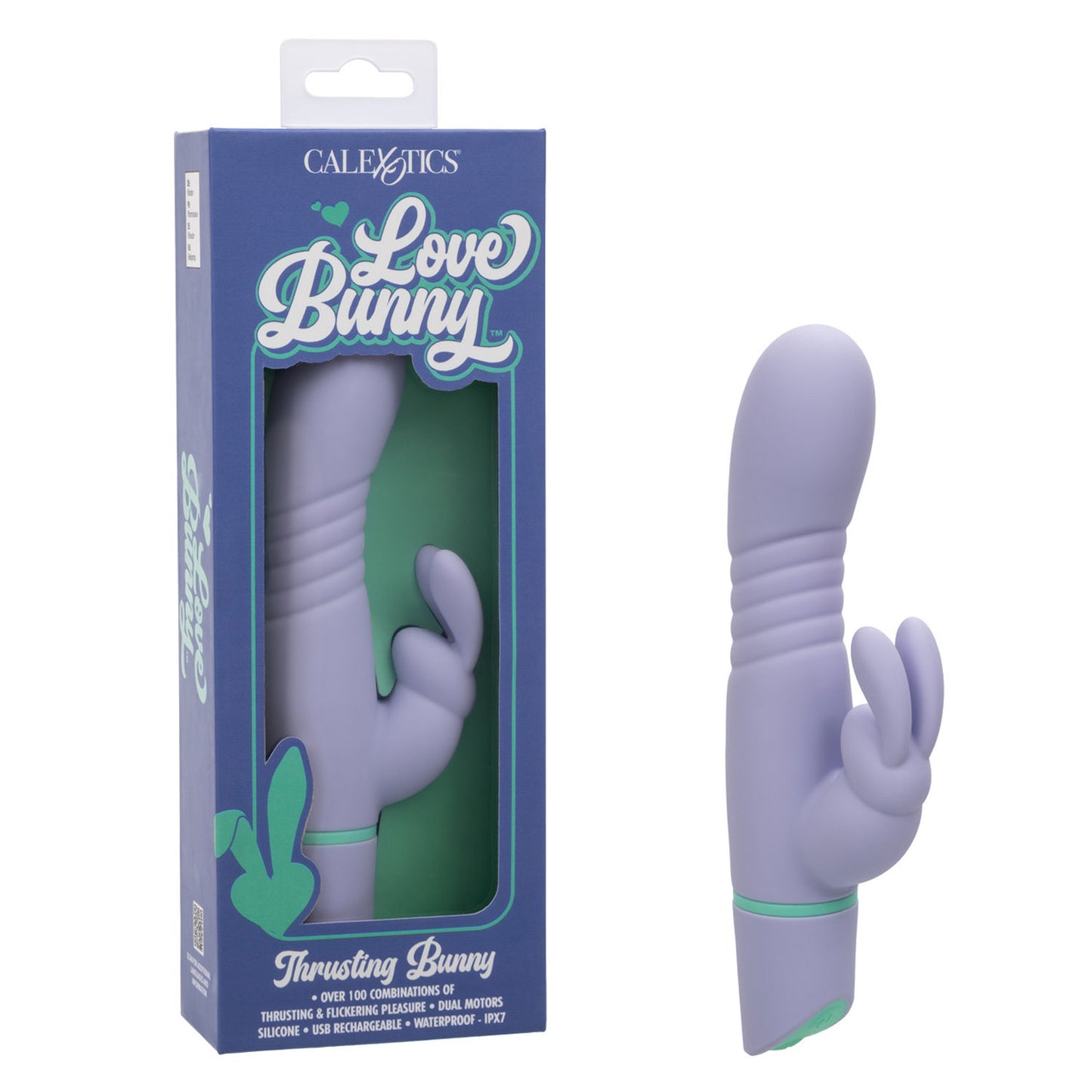 Love Bunny Thrusting Bunny - Purple - Not Very Vanilla