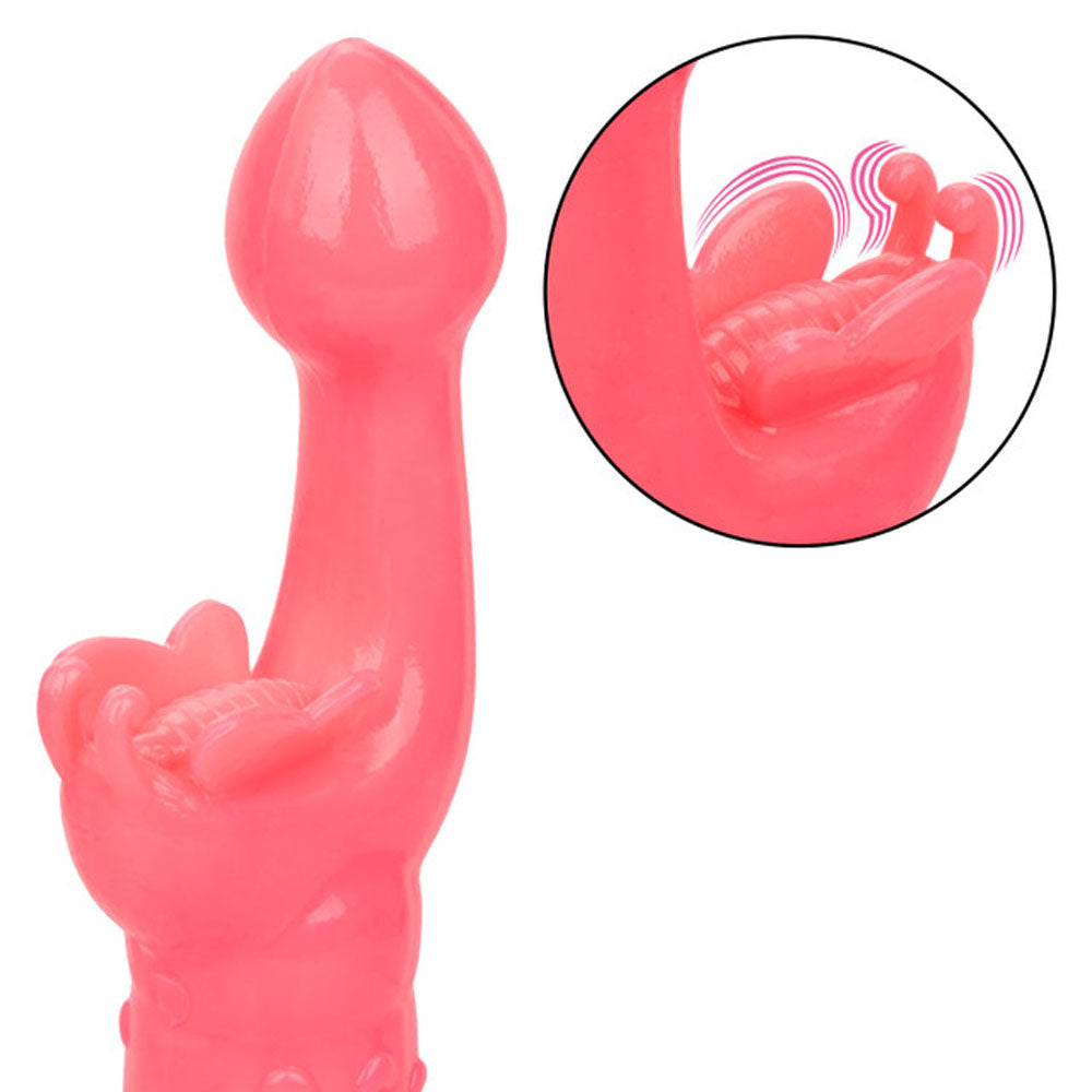 Rechargeable Butterfly Kiss - Pink - Not Very Vanilla