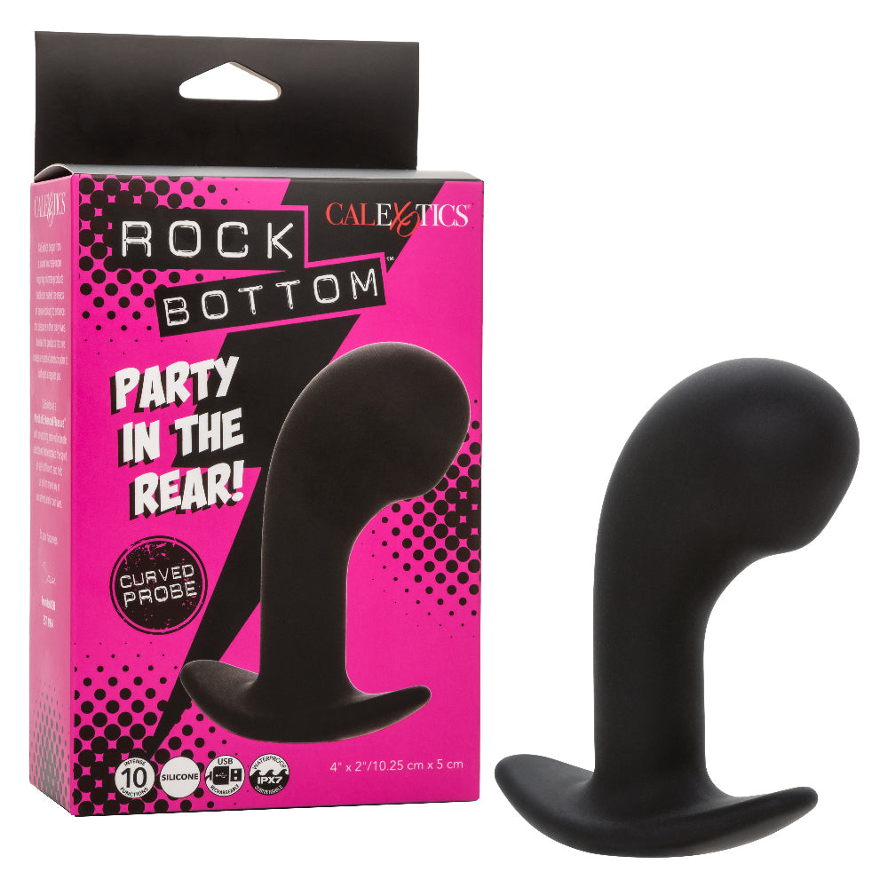 Rock Bottom Curved Probe - Black - Not Very Vanilla