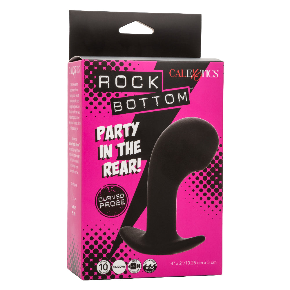 Rock Bottom Curved Probe - Black - Not Very Vanilla