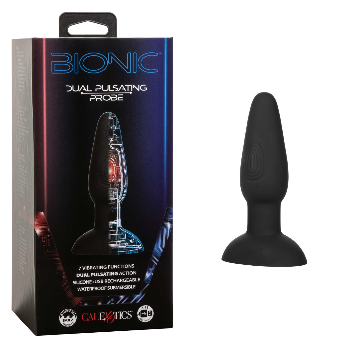 Bionic Dual Pulsating Probe - Black - Not Very Vanilla