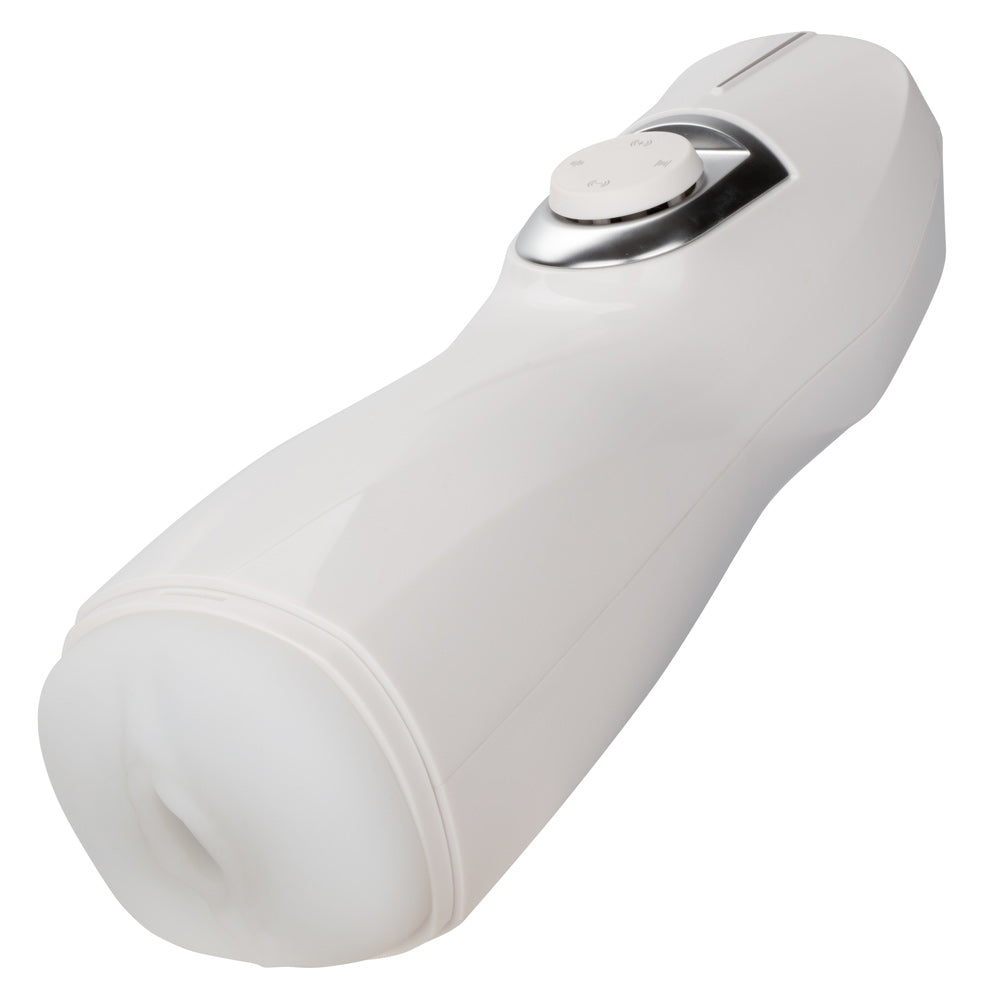 Optimum Power Lifelike Pulsar Stroker - White - Not Very Vanilla