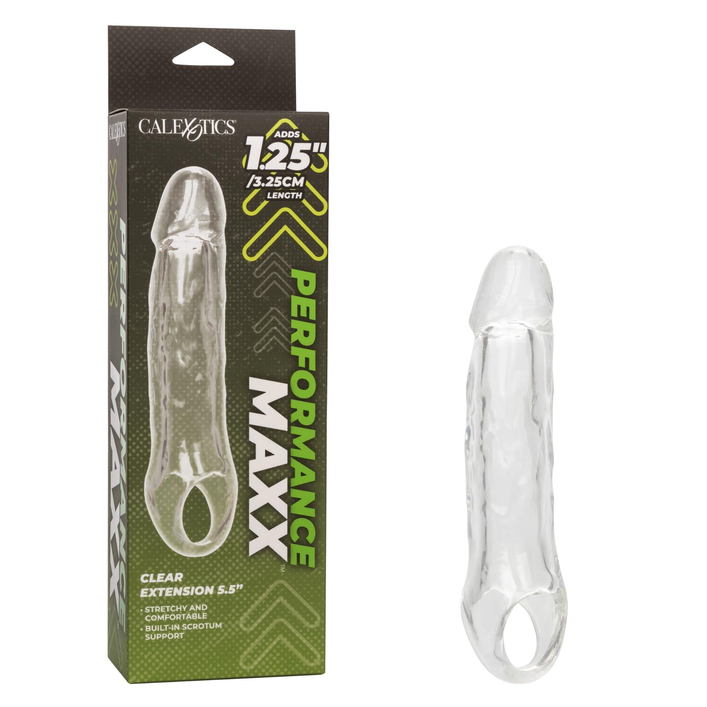 Performance Maxx Clear Extension - 5.5 Inch - Clear - Not Very Vanilla