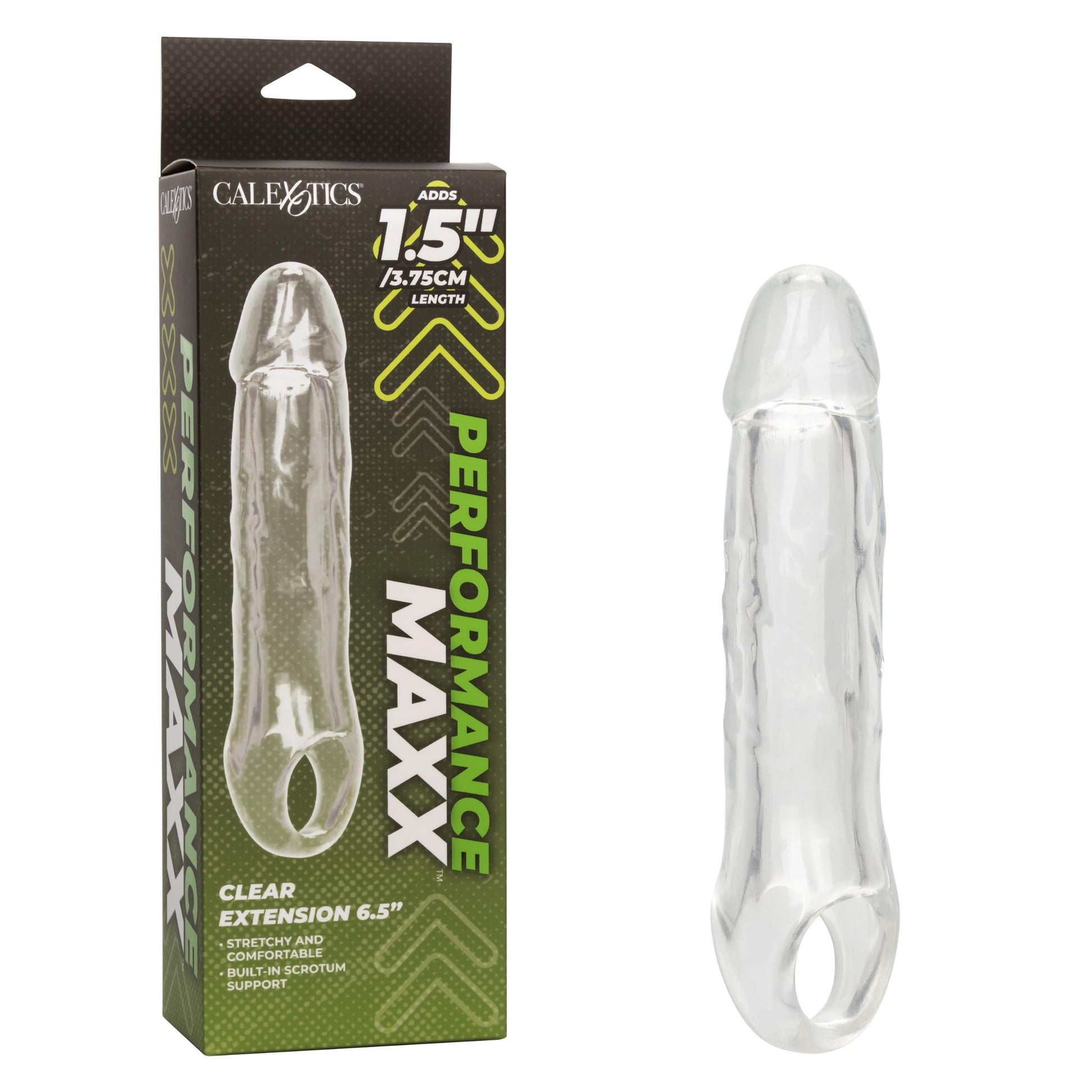 Performance Maxx Clear Extension - 6.5 Inch - Clear - Not Very Vanilla